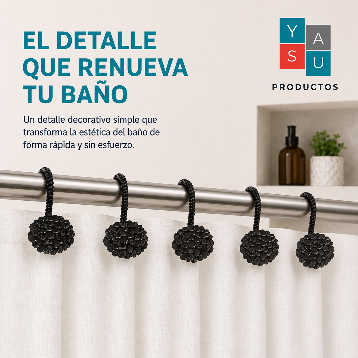 Beneficio ganchos plasticos